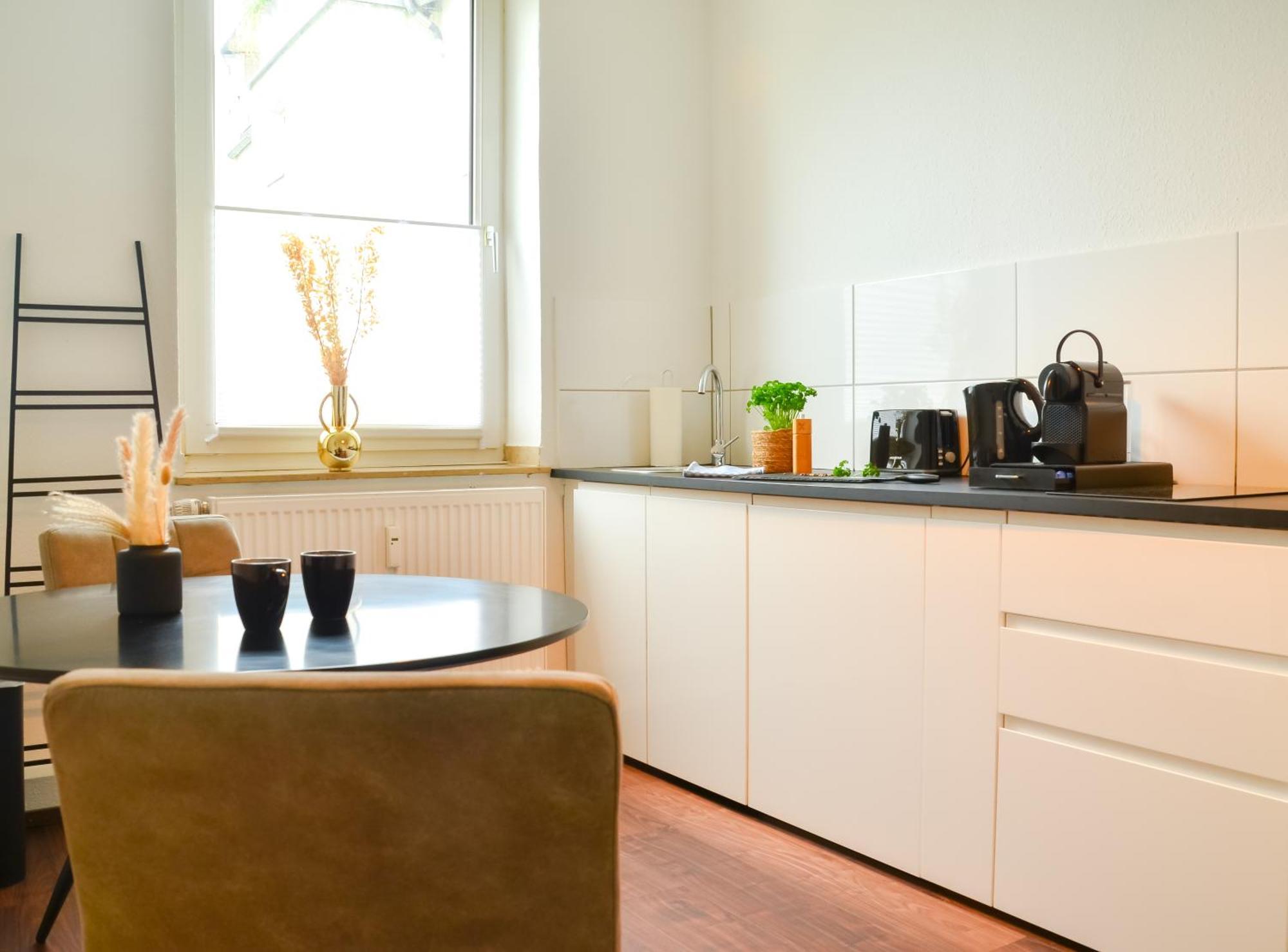 Milpau Buer 3 - Modernes Und Zentrales Premium-Apartment Mit Queensize-Bett, Netflix, Nespresso Und Smart-Tv Gelsenkirchen Exterior photo